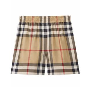 버버리 체크 실크 쇼츠 8052748