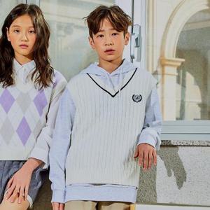 유솔 sh06 신학기 V넥 케이블 조끼( IVORY) ULKA24101