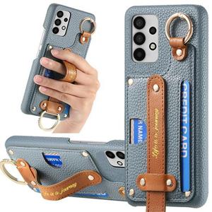 갤럭시A33 5G A336 가죽 카드지갑 핸드스트랩 링 거치대 케이스