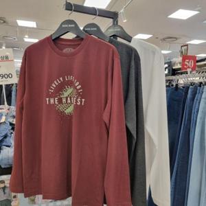 뱅뱅 HC21 가을기본라운드면티셔츠 NTK708