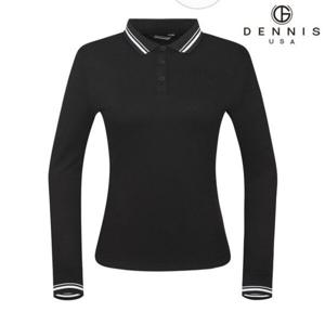 [데니스골프]여성요꼬에리 긴팔카라티 NAPALTS052BK_JJ