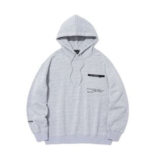 [인터크루]남)포켓장식본딩후드풀오버 ITY4TH04AMG_CC