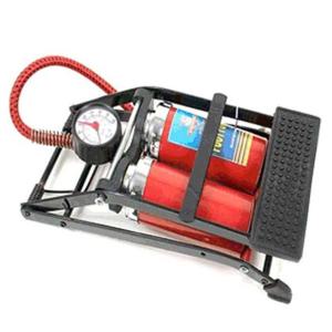 발펌프 자전거 멀티펌프 타이어 에어펌프 쌍발펌프