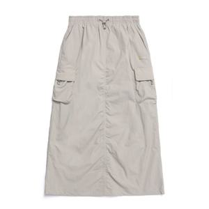 내셔널지오그래픽 N251WSK080 여성 시그너스 우븐 카고 포켓 스커트 BEIGE