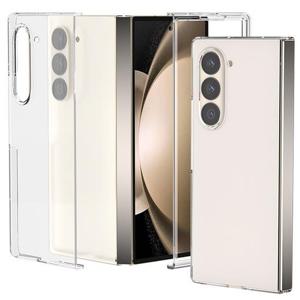 갤럭시Z폴드6 제트지 변색없는 투명 심플 슬림 하드 보호 케이스