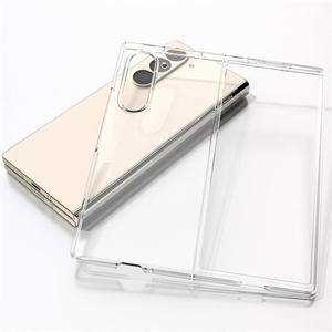 갤럭시Z폴드4 제트지 변색없는 투명 심플 슬림 하드 보호 케이스