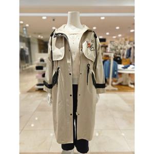 [르니앤맥코이]후드집업 트렌치 코트 MM04BY001HJY