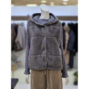 소고트리아나 세이브존07 인조퍼 후드 베스트 AK4QA01