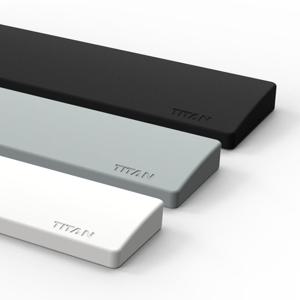 제닉스 타이탄 실리콘 팜레스트 키보드 손목받침대