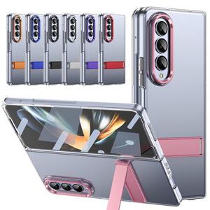 갤럭시Z폴드3 제트지 변색없는투명 슬림모던하드 킥스탠드케이스