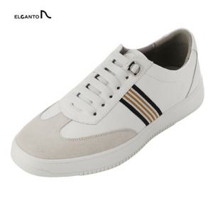 [엘칸토(남성화)]남성 발등 밴딩끈  캐주얼 스니커즈 LCMS65U513 (화이트)