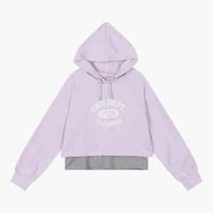 유솔 sh06 레이어드 후드( LILAC) ULMH23T51