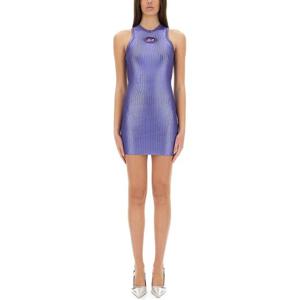 디젤 리브 텍스처 슬리브리스 바디콘 원피스 A17694 0AKBS60P