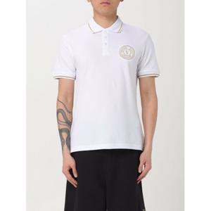 [VERSACE] 라프리마 남성 폴로 셔츠 78GAGT00CJ01T G03 화이트 /6