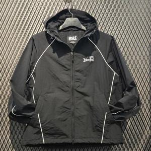 엠할리데이 HC03 삥배색 후드 바람막이 JP 매쉬 남여공용 오버핏 MP1JU027