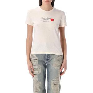 아크네 스튜디오 반팔 티셔츠 AL0460AR8 PEARL GREY DOM