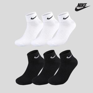 나이키 쿠션 앵클 삭스 남자 여성 발목 양말 3팩 세트 SX4926 2종 택일
