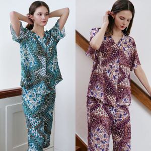 SET(55-88)수입 에스닉나염 요루 가볍고 시원한이지웨어상하의WPA877WS WPA877WP