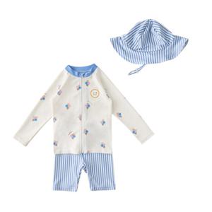 밍크뮤HB (BL)아이스크림집업래쉬가드 (3531462004)선물 유아동의류 0 6세수영복