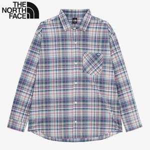 노스페이스 NH8LR02C 남성 플리드 체크 셔츠 KR