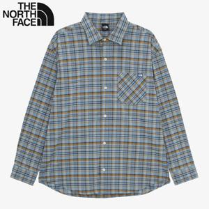 노스페이스 NH8LR02A 남성 플리드 체크 셔츠 KR