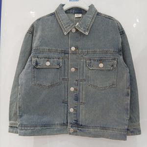 [에꼴리에][모다부평]스톤블루 워크 데님 자켓/25A1501BL_BP