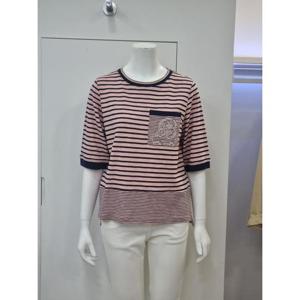 벨리시앙 세이브존04 라운드넥 면 혼방 블라우스 BL4210