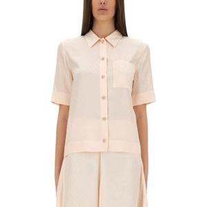 펜디 레귤러 핏 실크 셔츠 FS8254 AUQGF1RX0