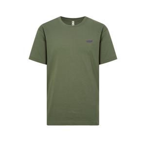 킨  KEEN 로고 티 진한 카키 남여공용 반팔티 KNTS3F001K3