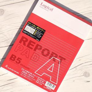 나카바야시 B5 고급 레포트용지 로지컬 RP-B501A 절취노트 리포트패드 레포트패드 수입공책 나까바야시 레
