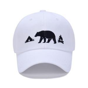 [지프]JQ2GCU121 화이트 실루엣 로고 클래식핏 볼캡 야구모자_SC