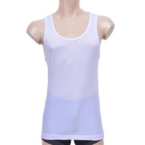 [트라이]국내생산 부드러운 터치감 백색 남성 런닝0117pa