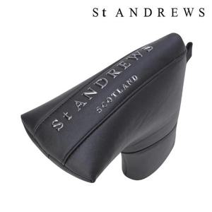 세인트앤드류스  (831E7CVA09BK) 공용 엠보 로고 블레이드형 퍼터 커버