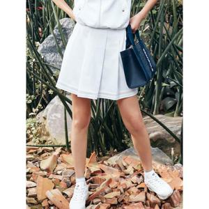 빈폴골프 여성 시어서커 큐롯  화이트 BJ5426A091