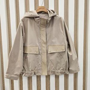 스테파니 HC11 레더배색후드점퍼 a24jk4119