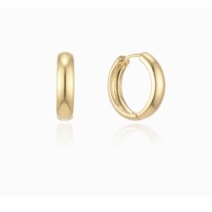 [로이드] 옐로우 타임리스 볼륨 원터치 14K 골드핀 LLEB23345S