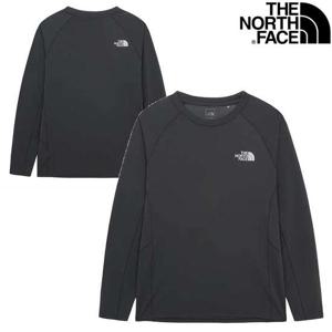 노스페이스 NT7TR02 남성 비스티 긴팔 라운드 티 NT7TR02B