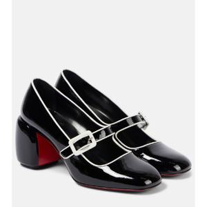 크리스찬루부탱 Minny Babe 70 페이턴트 레더 메리제인 펌프스 P00940635