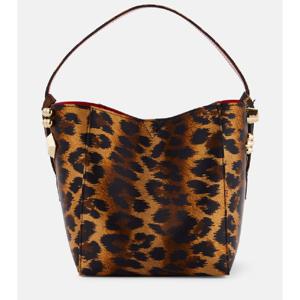 크리스찬루부탱 Cabachic 미니 새틴 버킷 백 P00813159