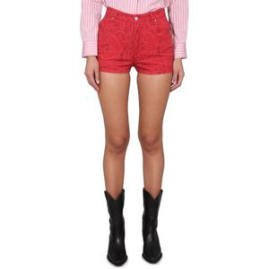 에트로 하이 웨이스트 페이즐리 프린트 쇼츠 13521 96390600