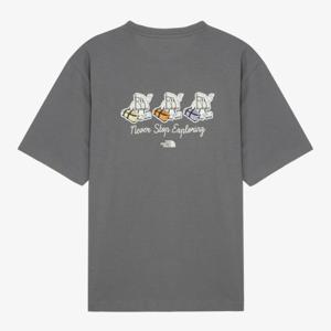 노스페이스 남성 캠프데이 반팔 티셔츠 NT7UR09B