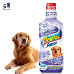 시너지랩 Dog 덴탈후레쉬 프라그와치석 503ml 물에 섞는 치약 반려견희석치약 개희석치약 강아지치약 애견