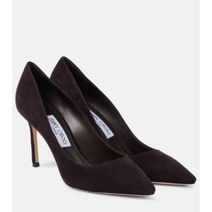 지미추 Romy 85 스웨이드 펌프스 P01071170