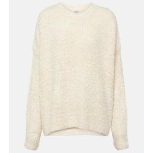 토템 오버사이즈 실크 스웨터 P00925824