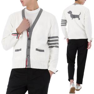 25SS 톰브라운 4바 헥터 인타르시아 가디건 MKC582A Y3006 100