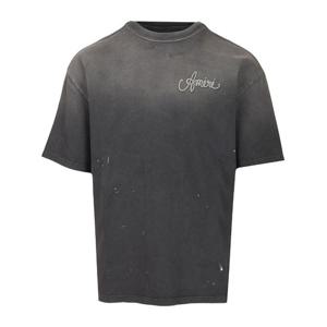 아미리 박시 핏 페이디드 코튼 티셔츠 AMJYTE1213 Black