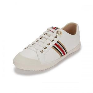 [무크] 여성 로우탑 슬림 스니커즈 아이보리 블랙 422382