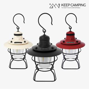 [KEEP]KEEP 캠핑 LED 충전식 후크 핸들 랜턴 감성 걸이형 C타입