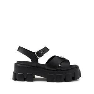 25 FW 프라다 트라이앵글 로고 샌들 1X382NF0553LKK TP433078256