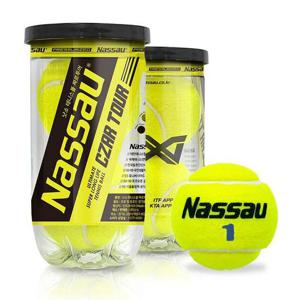 낫소 짜르투어 테니스공 2개입 T-270